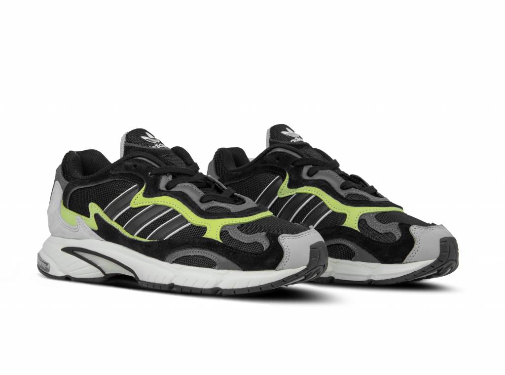 adidas temper run black glow
