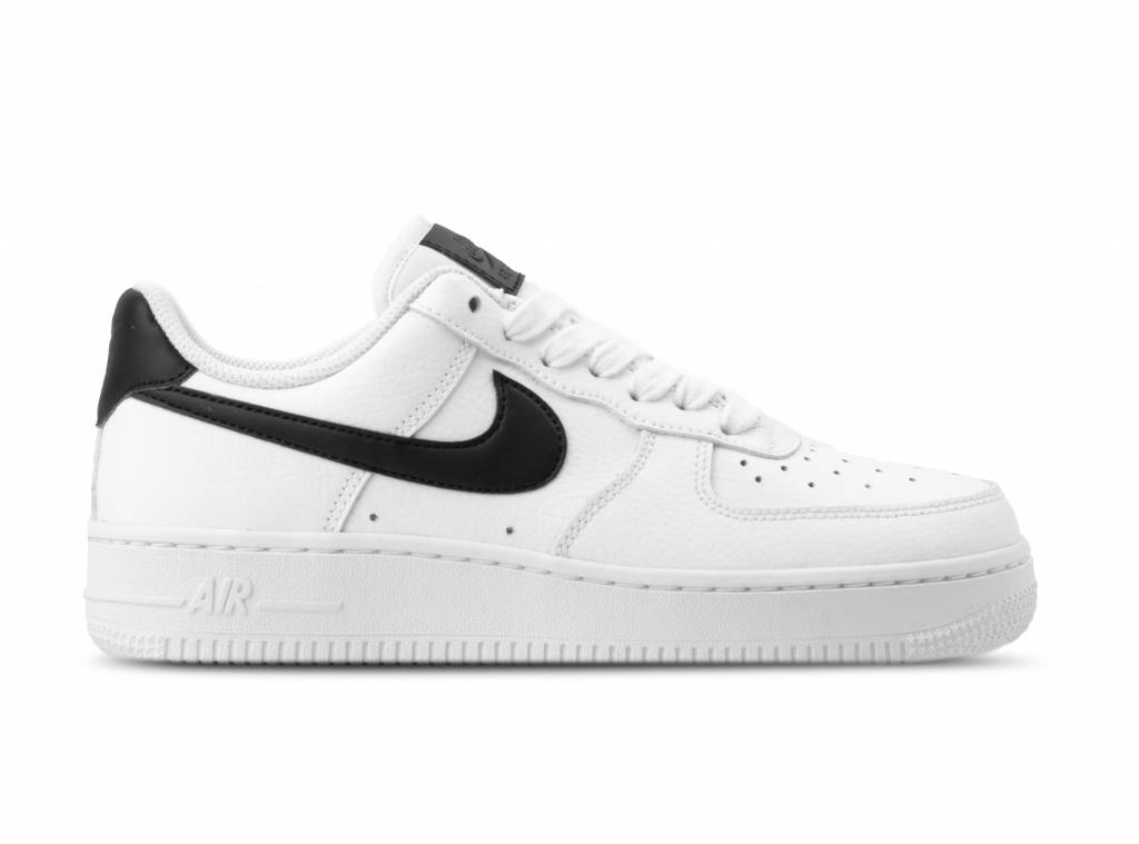 black with white air force 1