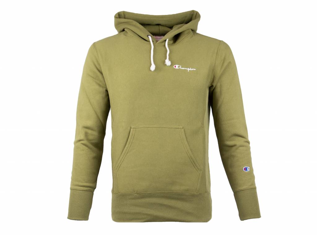 khaki green champion sweatshirt