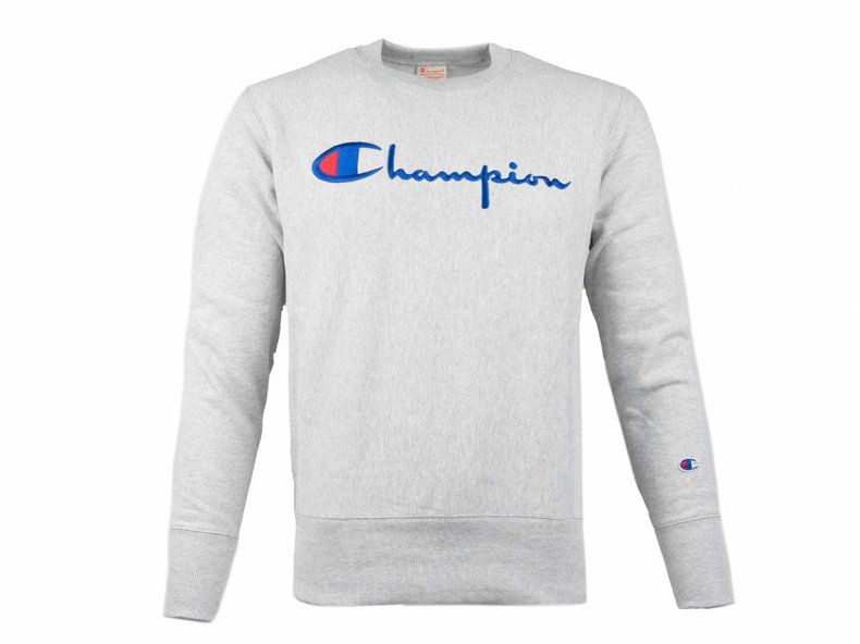 Champion Crewneck Sweatshirt Grey