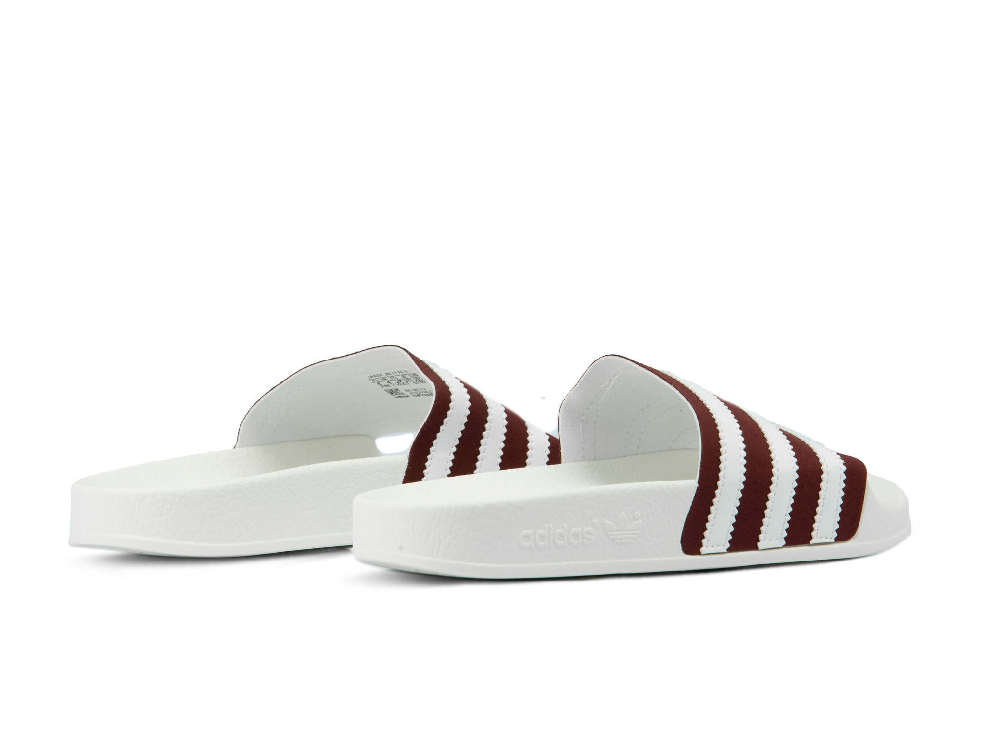 adilette footwear white