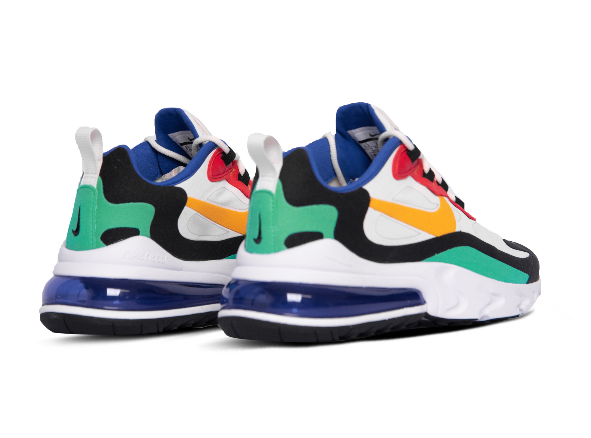 Nike Air Max 270 React Electro Green/Obsidian/Black eBay