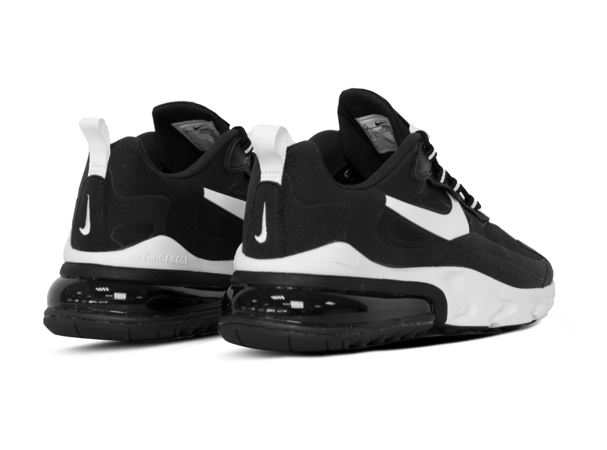 Nike Air Max 270 React Black Latest Laces