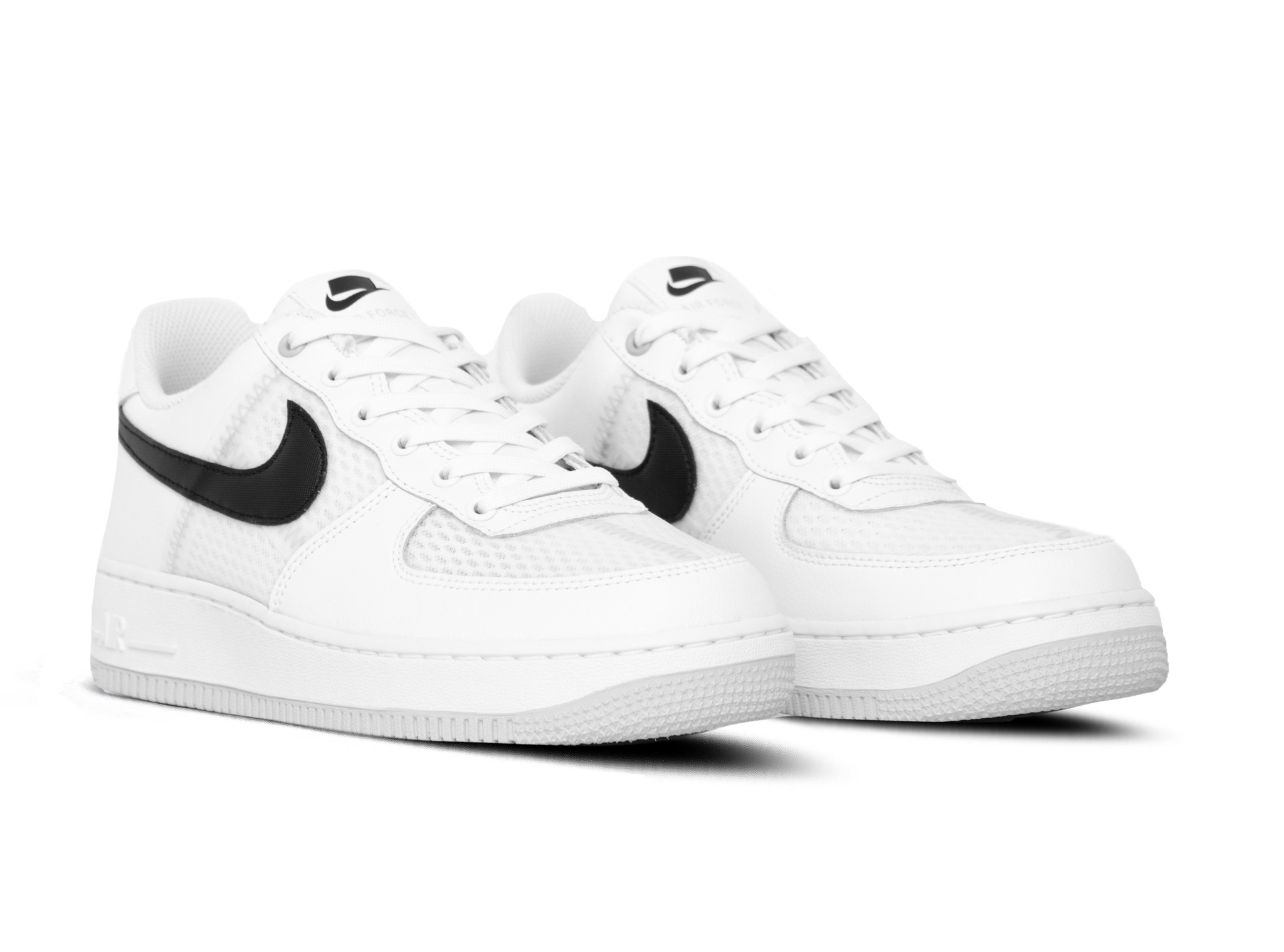 air force 1 lv8 white and black
