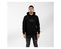 The New Originals Underline Hoodie Black  Green