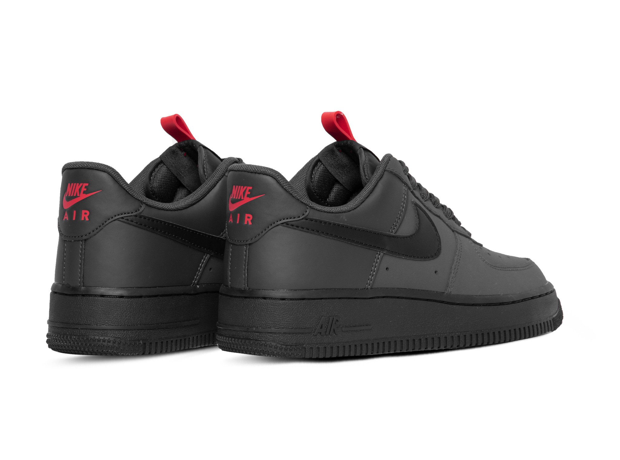 nike black and red air force