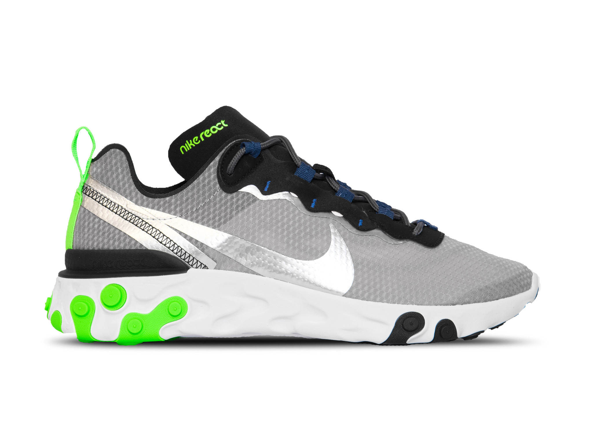 nuove react element silver