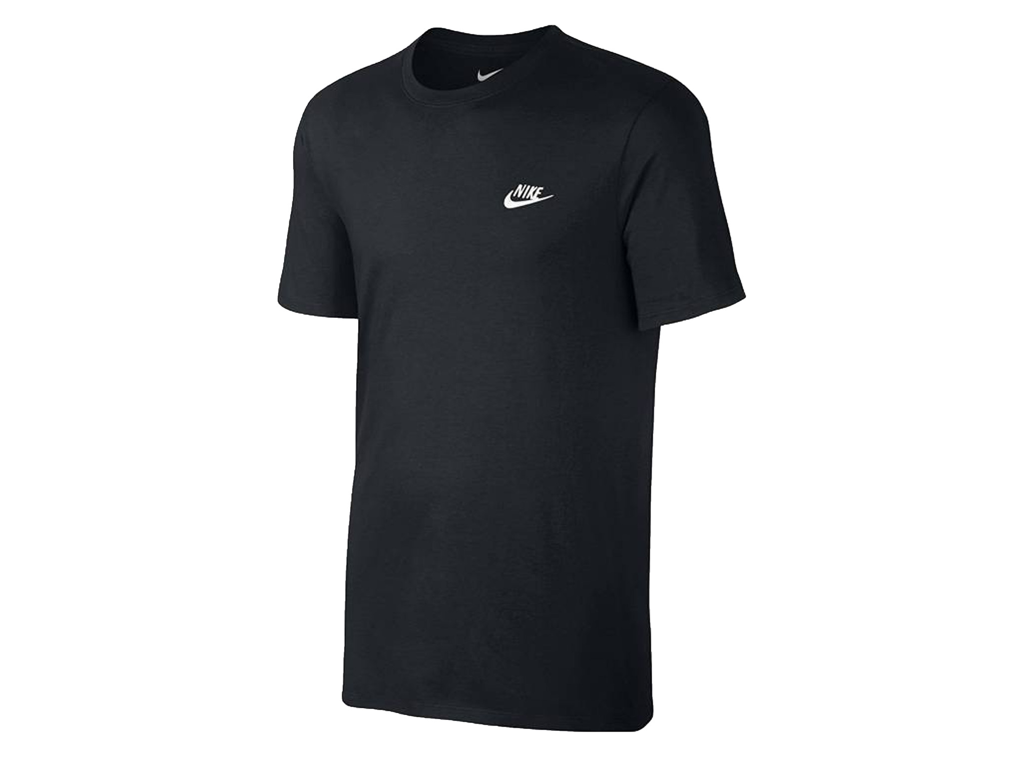 Nike NSW Club Tee Black White AR4997 