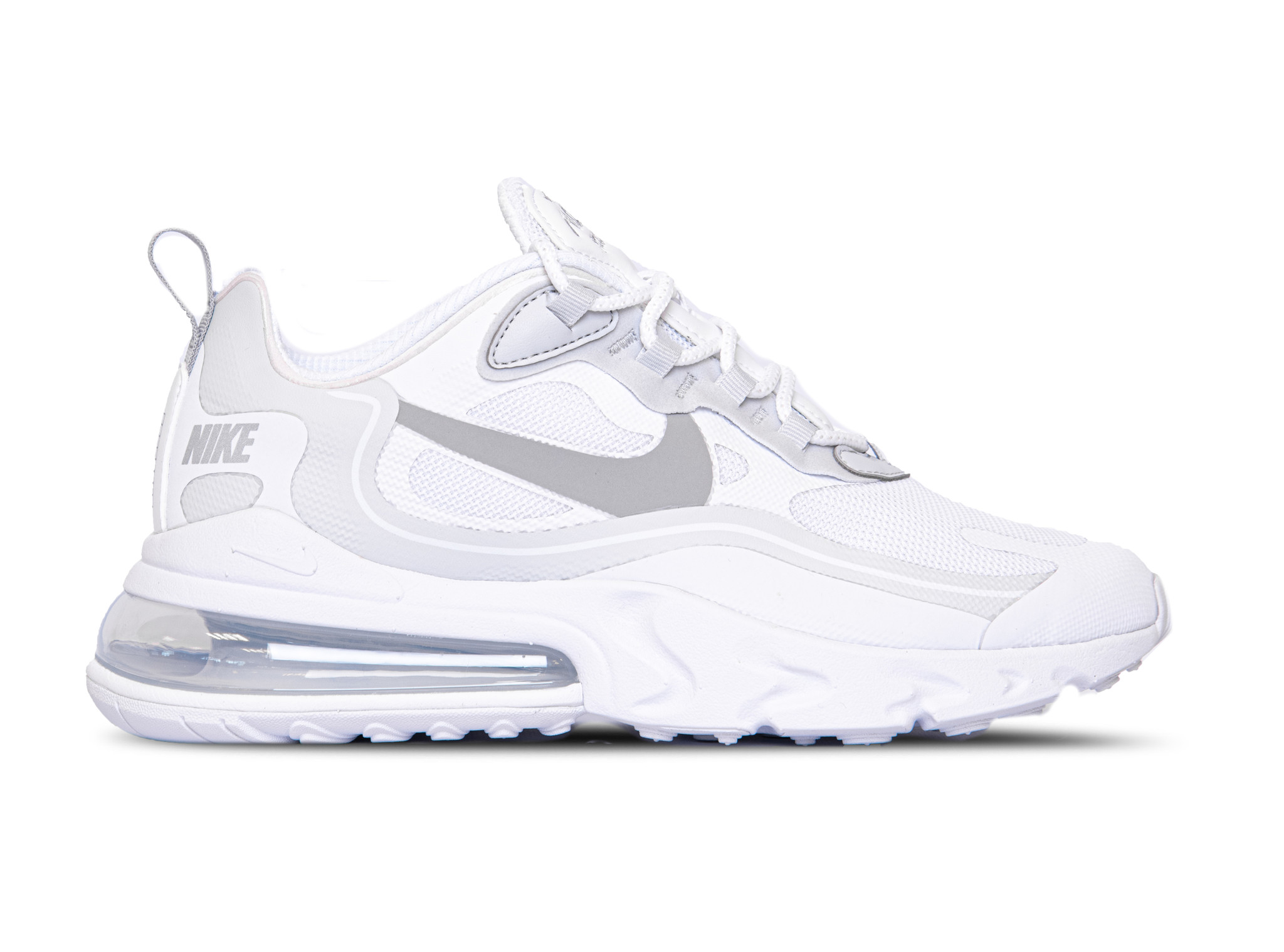 nike air max 270 react white grey