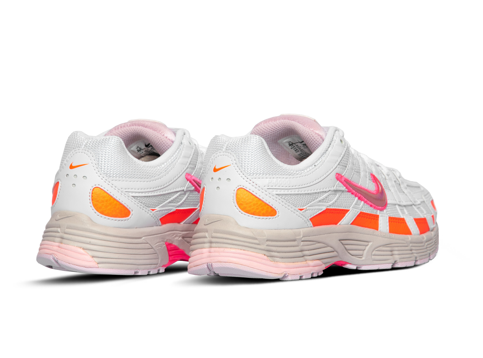 nike white and pink