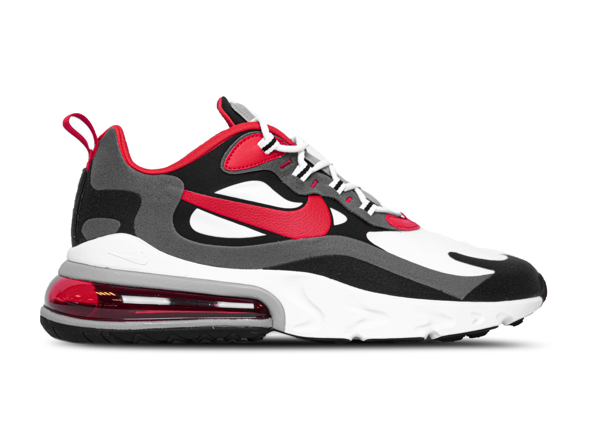 Nike Air Max 270 React Black University Red White Iron Grey Ci3866 002 Bruut