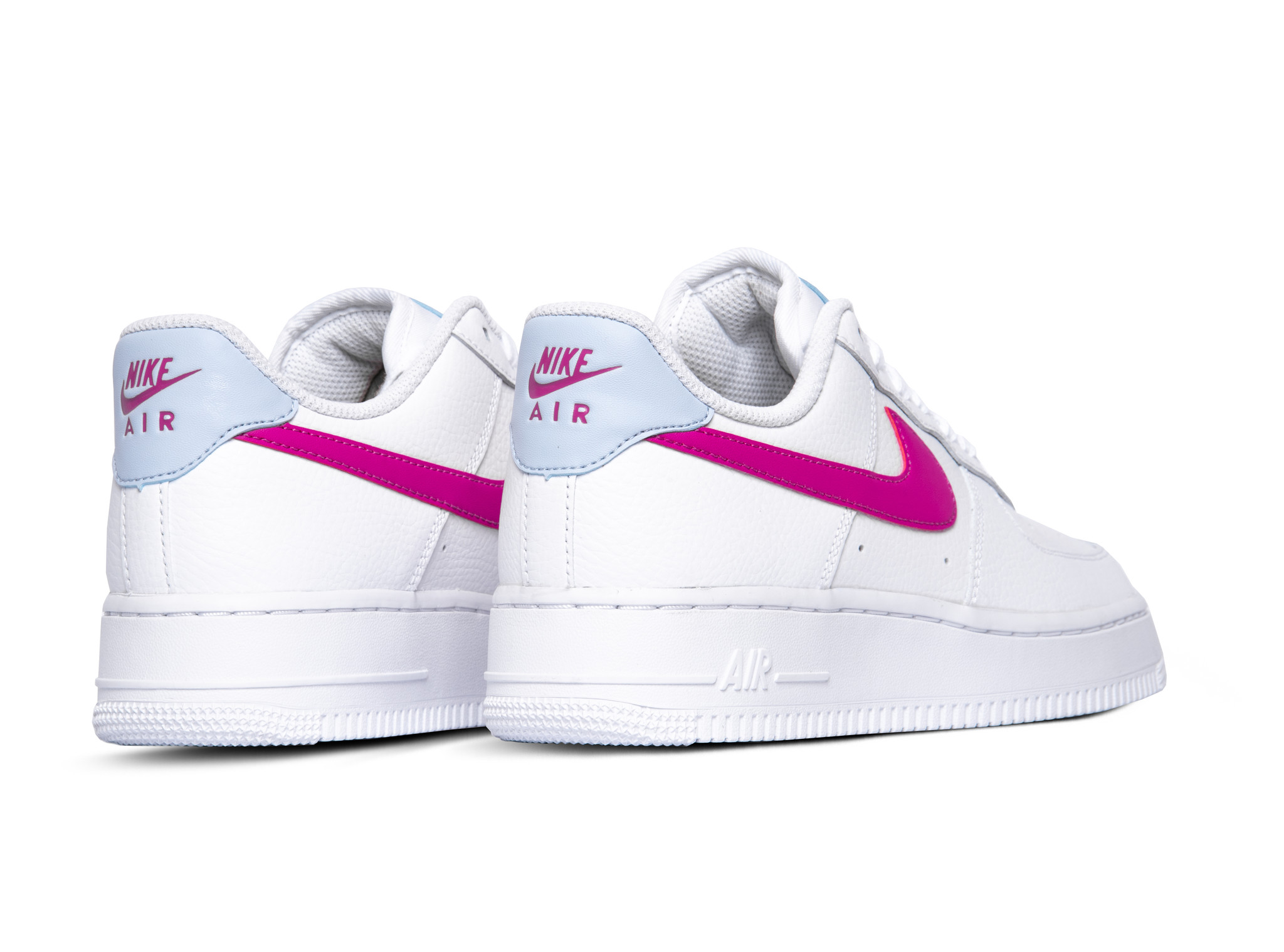 air force 1 07 trainers white fire pink hydrogen blue f