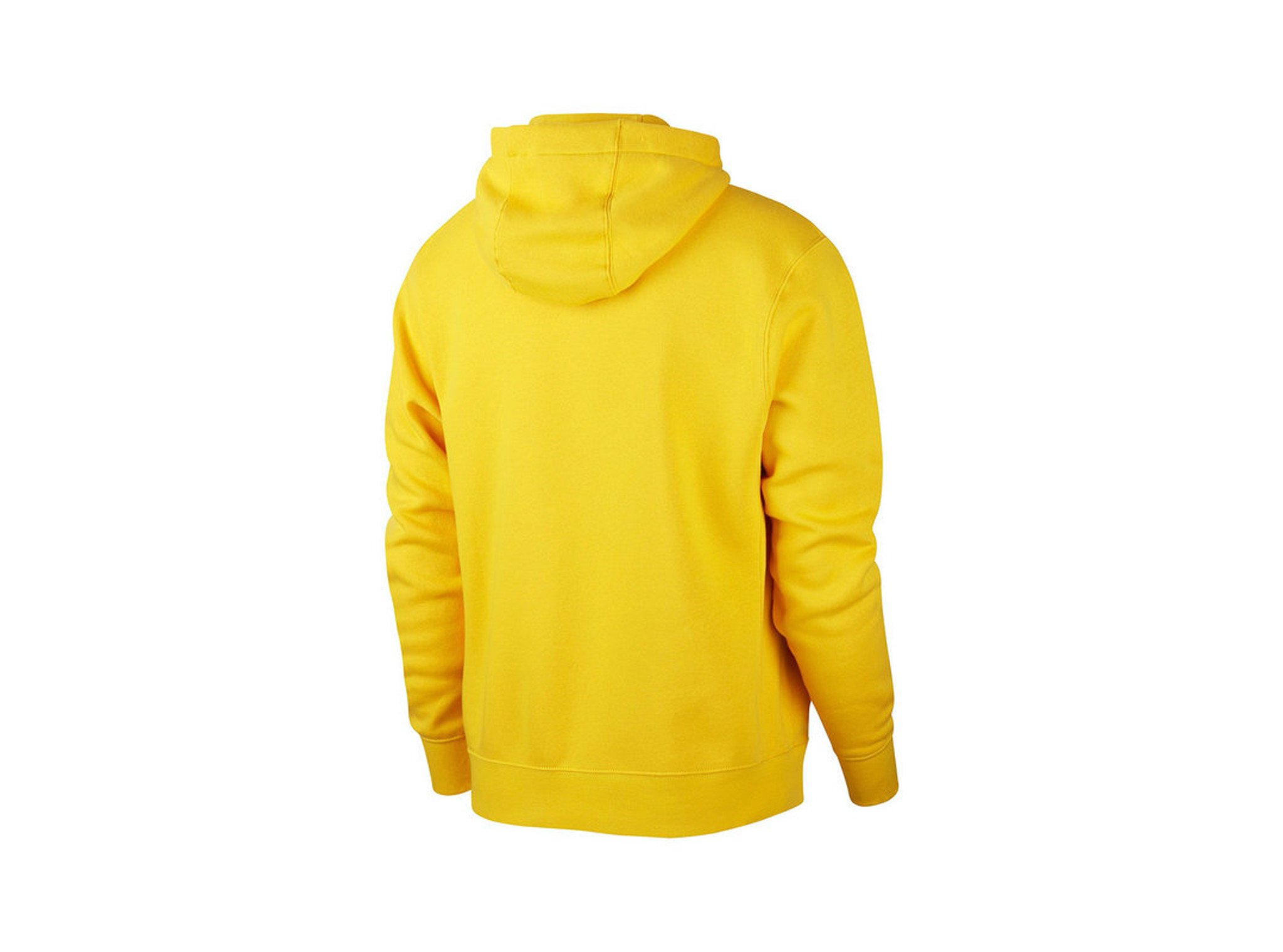 yellow nike fleece hoodie