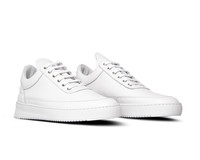 filling pieces low top ripple nappa all white