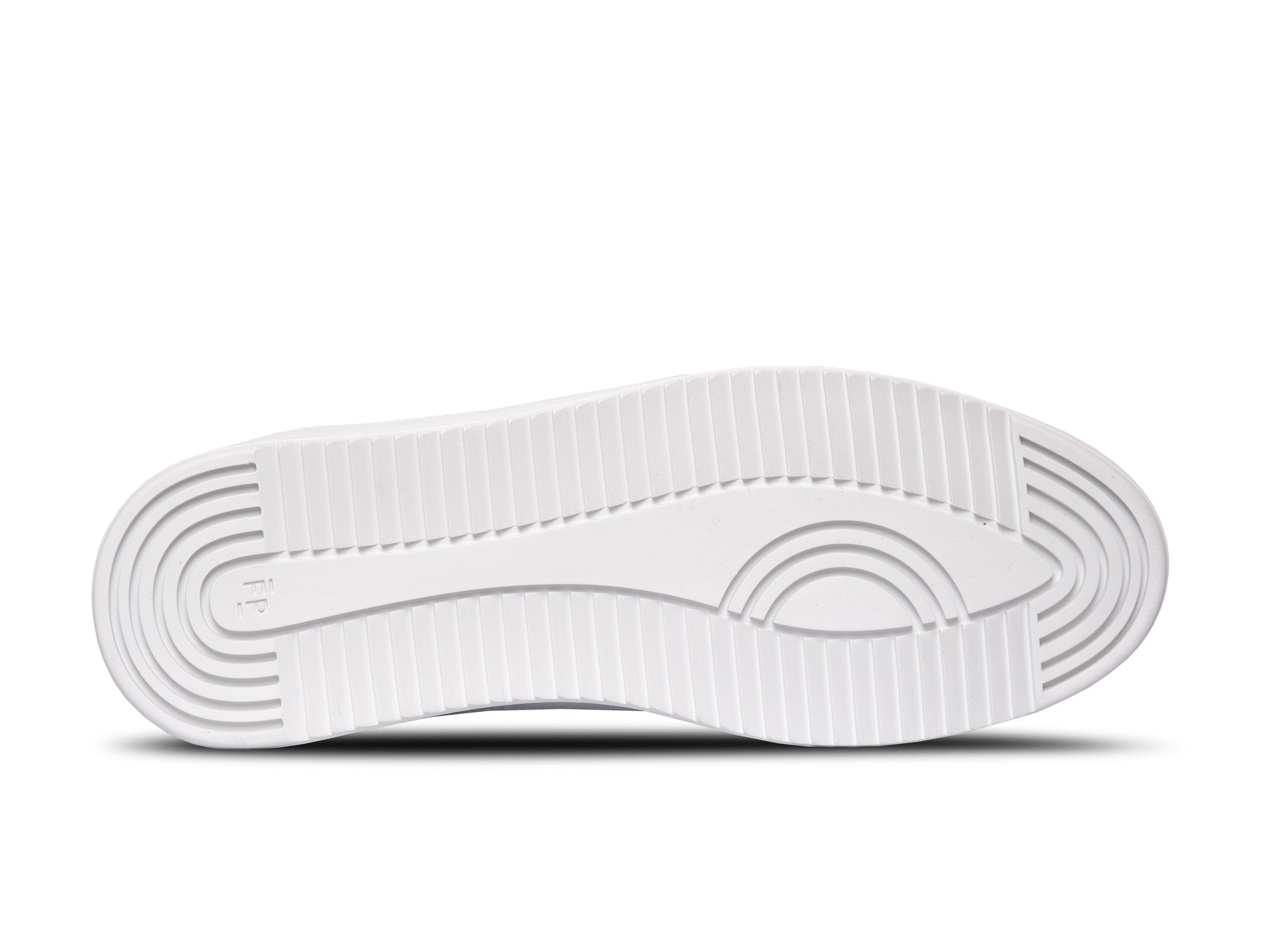 filling pieces low top ripple nappa all white