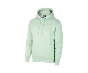 nsw club fleece hoodie pistachio frost white
