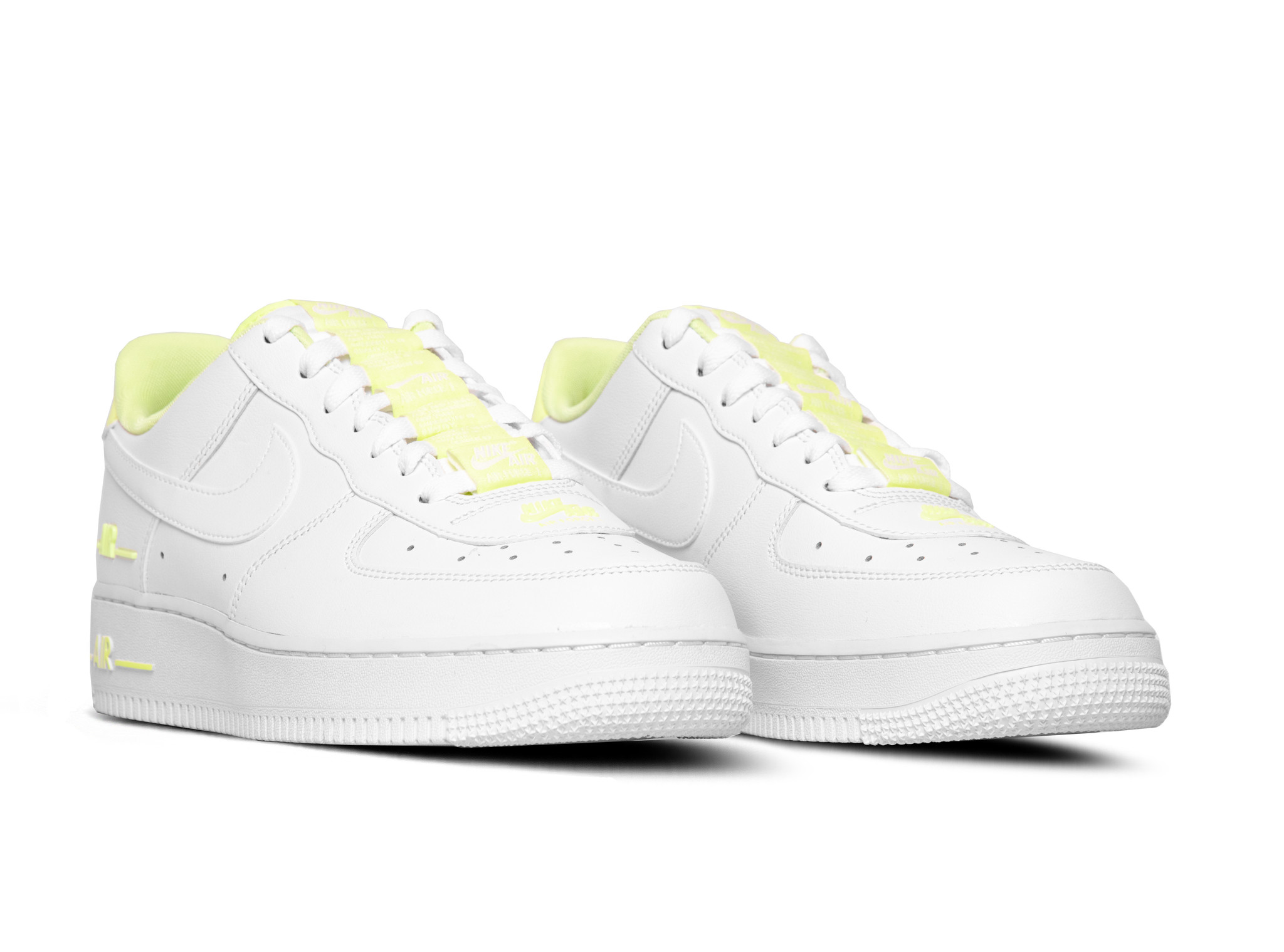 nike air force 1 07 lv8 white barely volt