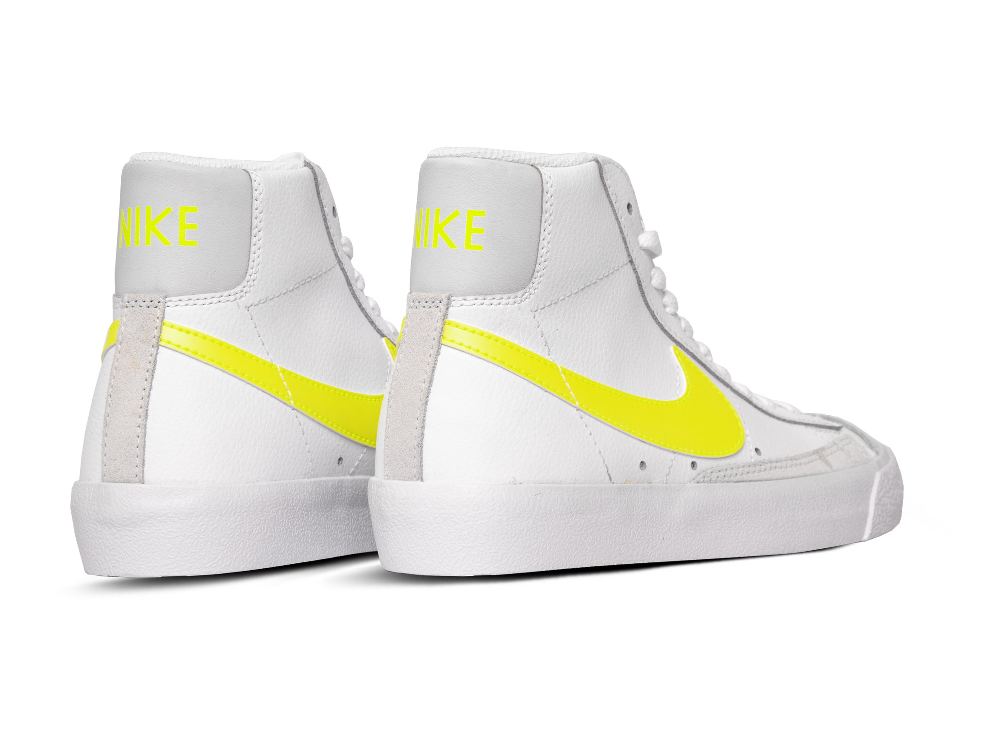 nike blazer mid 77 lemon venom