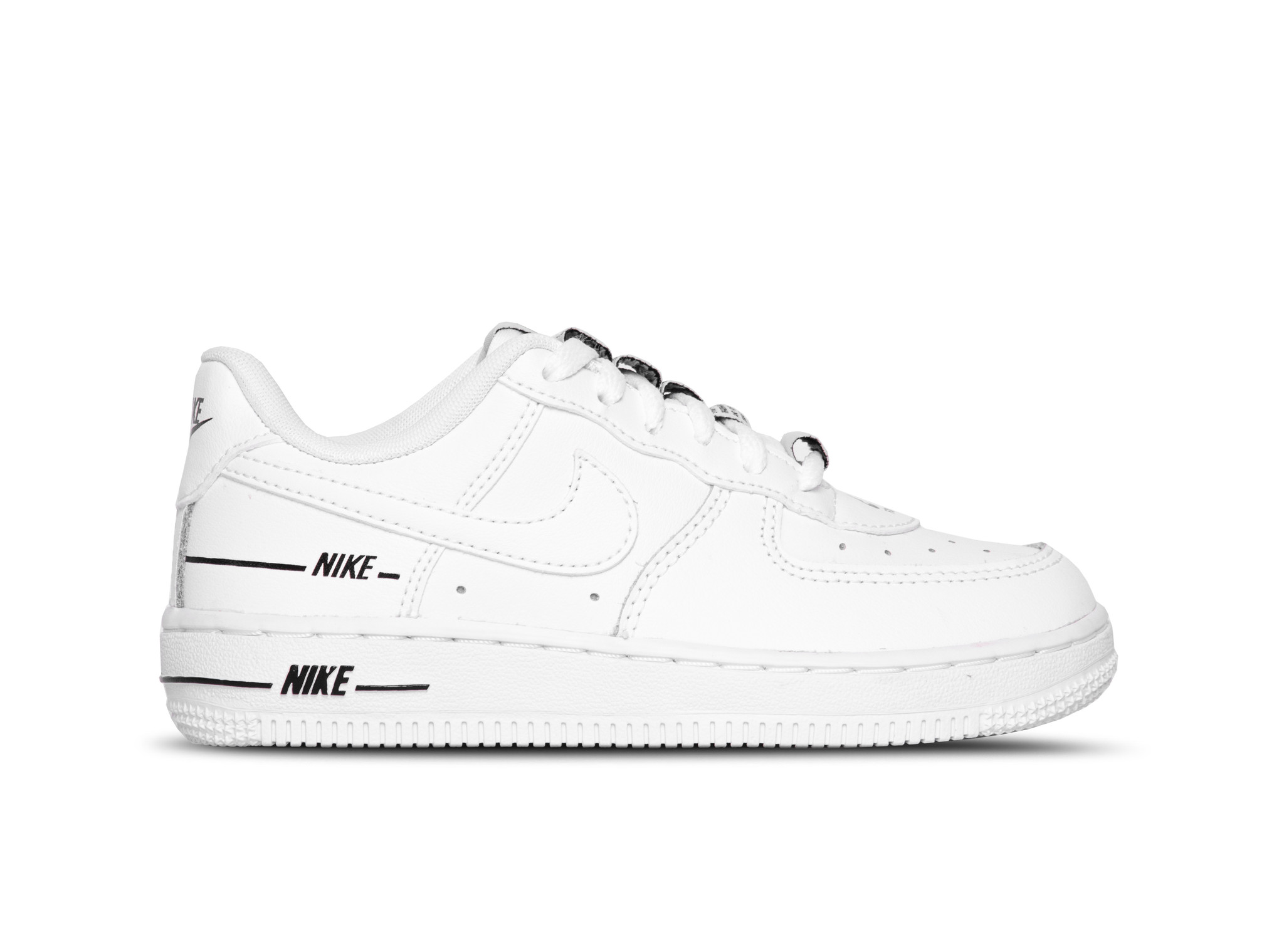 Nike Force 1 LV8 3 PS White White Black 