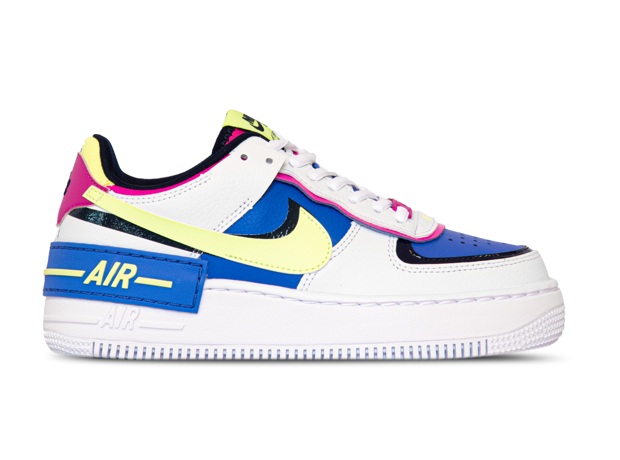 Air Force 1 Shadow White Barely Volt 