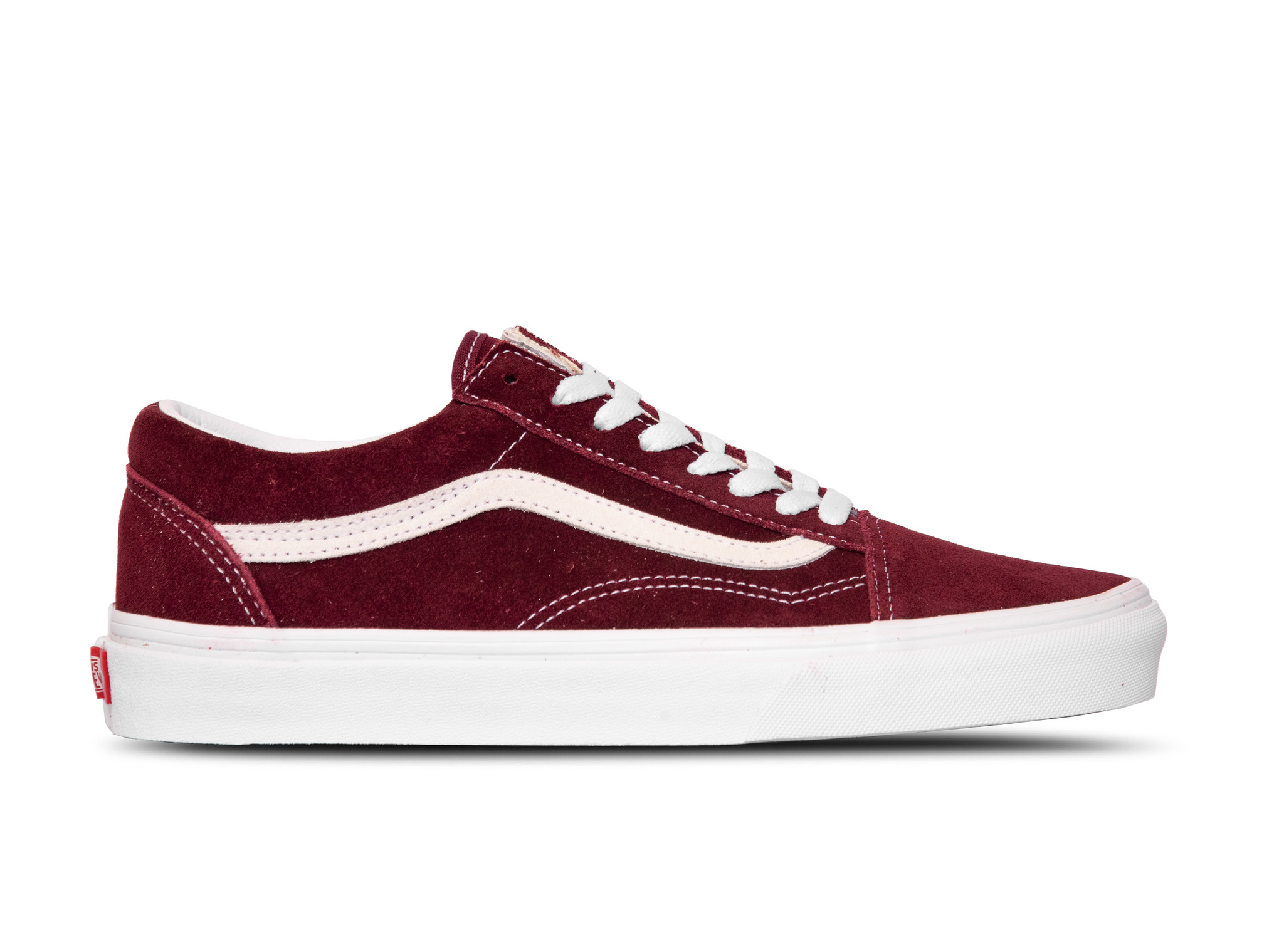 vans old skool suede rouge