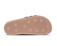 adilette pale nude core black