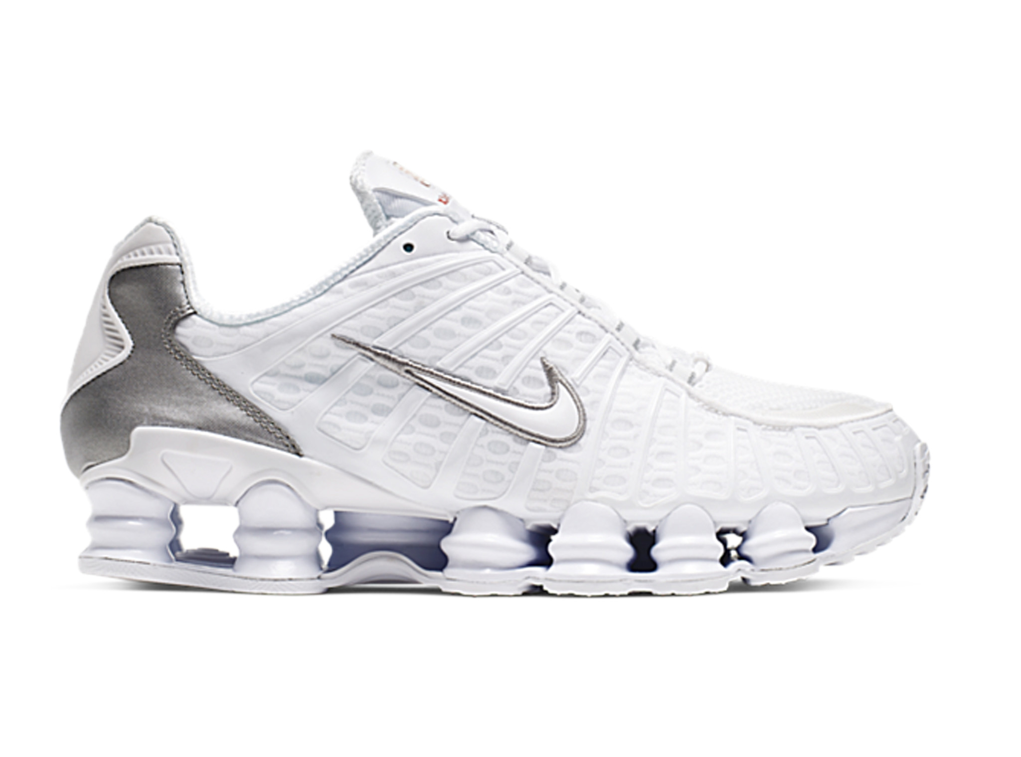 Nike Shox TL White White Metallic Silver Max Orange AV3595 100 - Bruut Sneakers \u0026 Clothing Store