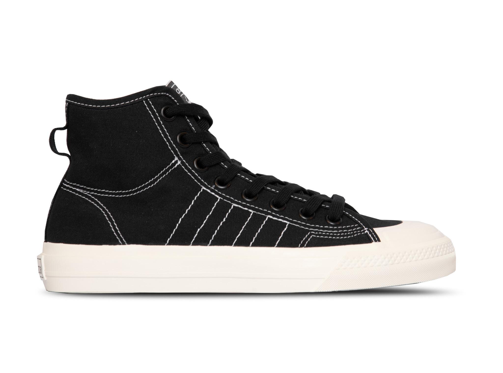 adidas nizza black and white