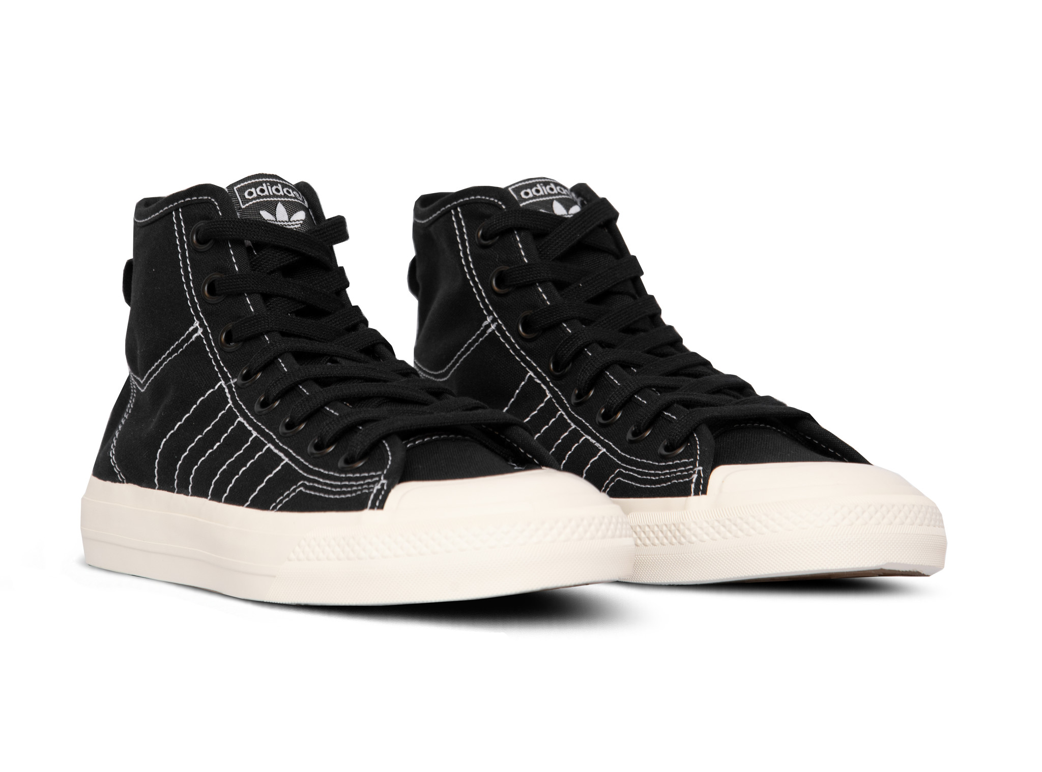 adidas nizza hi black