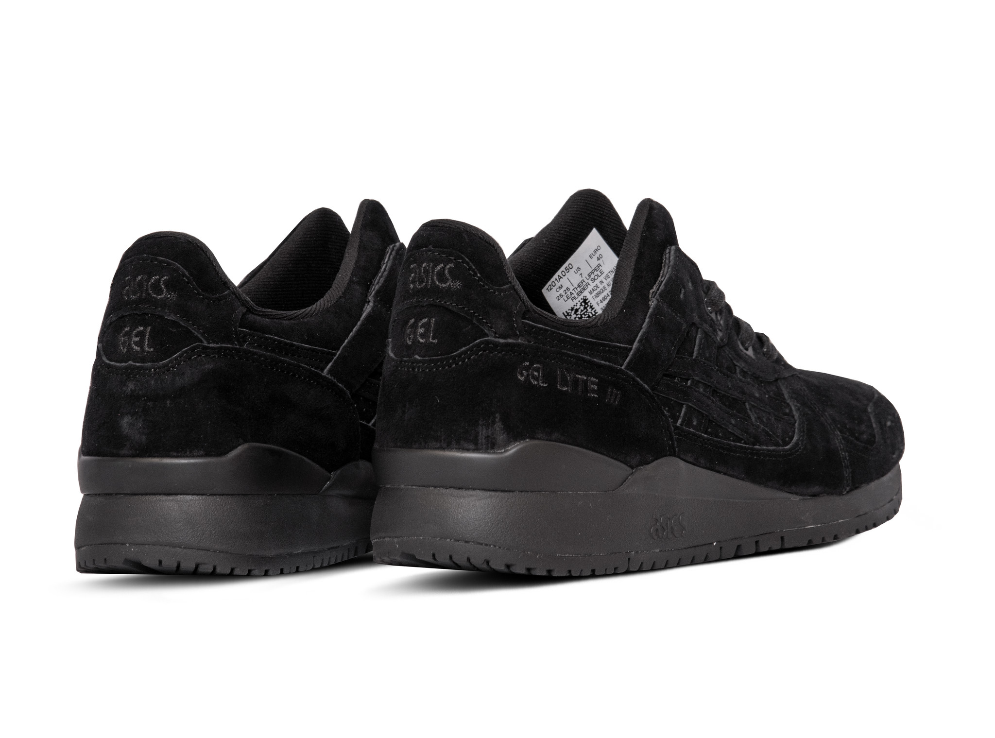 asics gel lyte 111 black