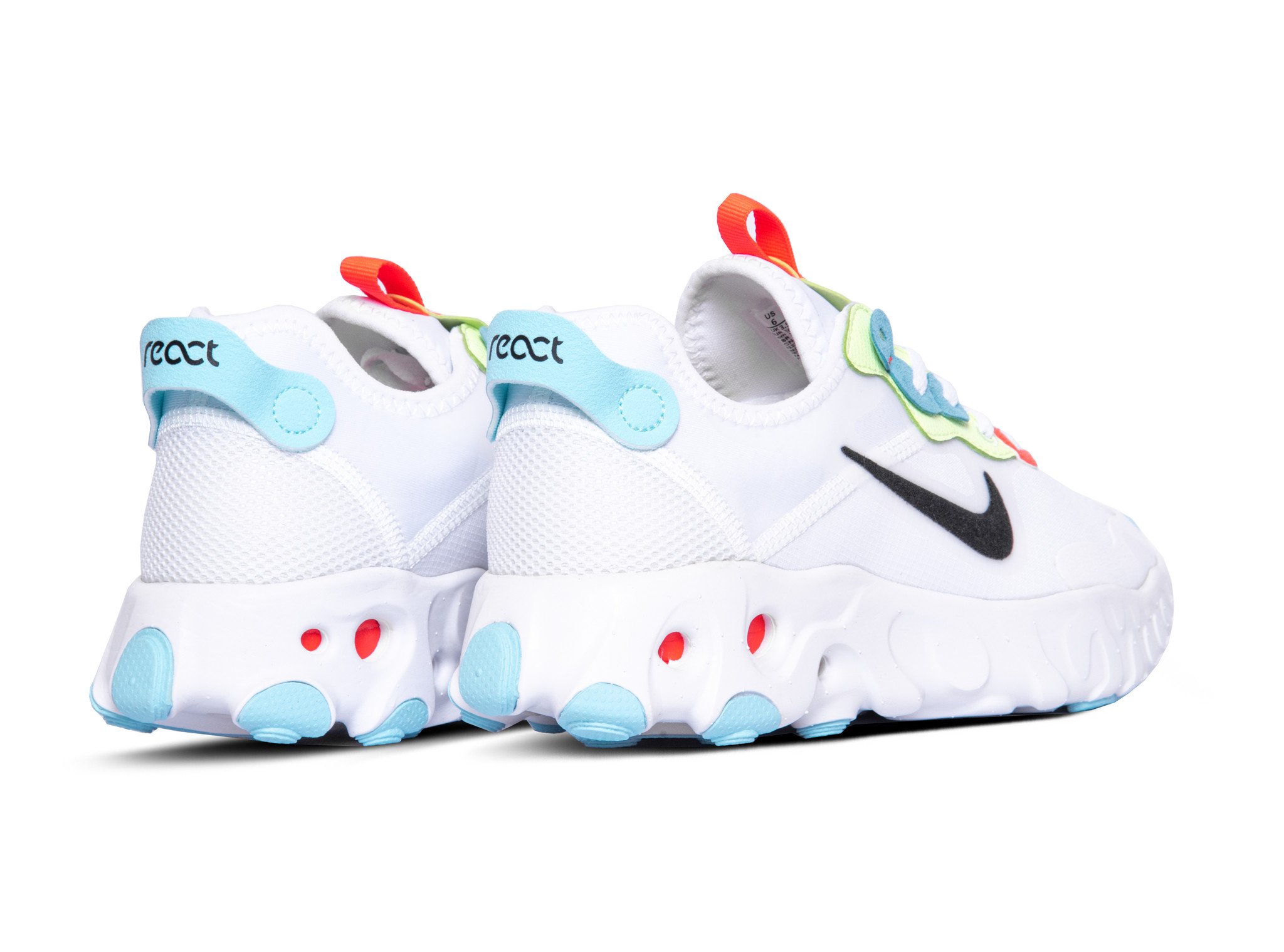 Nike W React Art3mis White Black Bright Crimson Cn8203 101 Bruut Sneakers Clothing Store