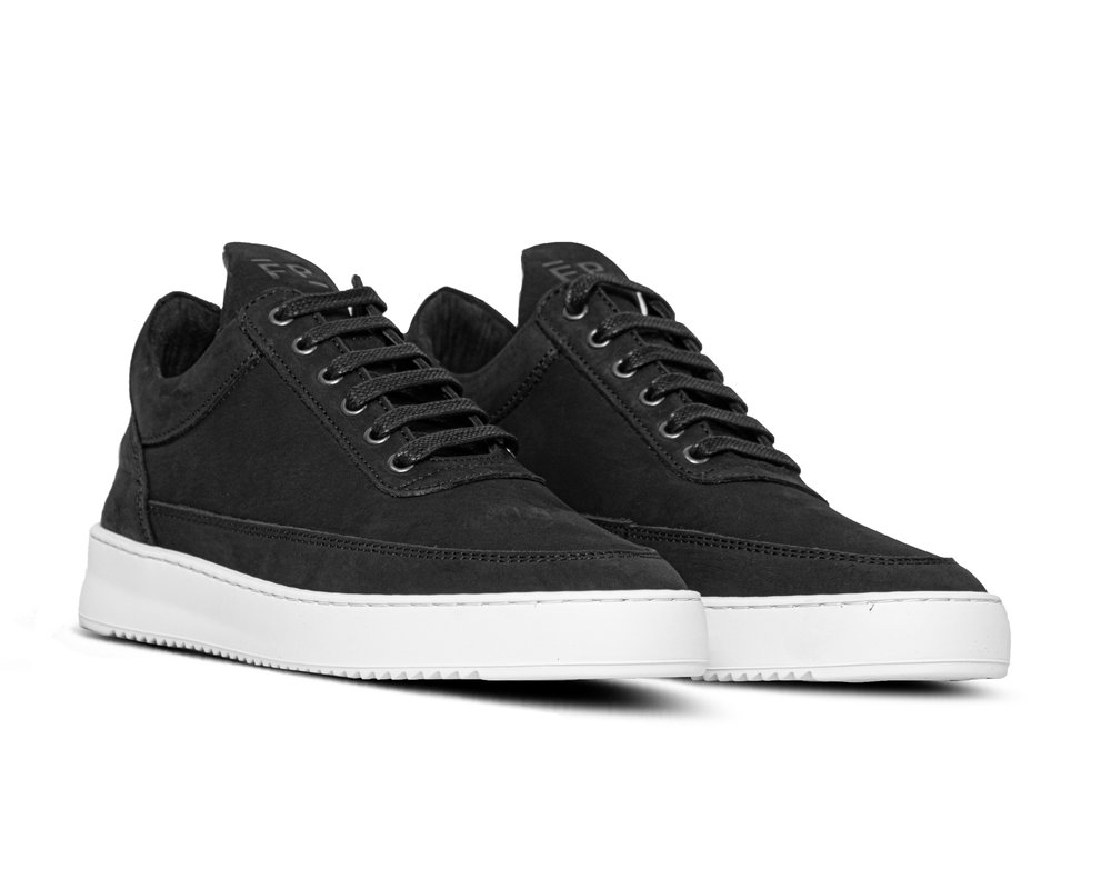 Filling Pieces Low Top Ripple Basic Black 2512172