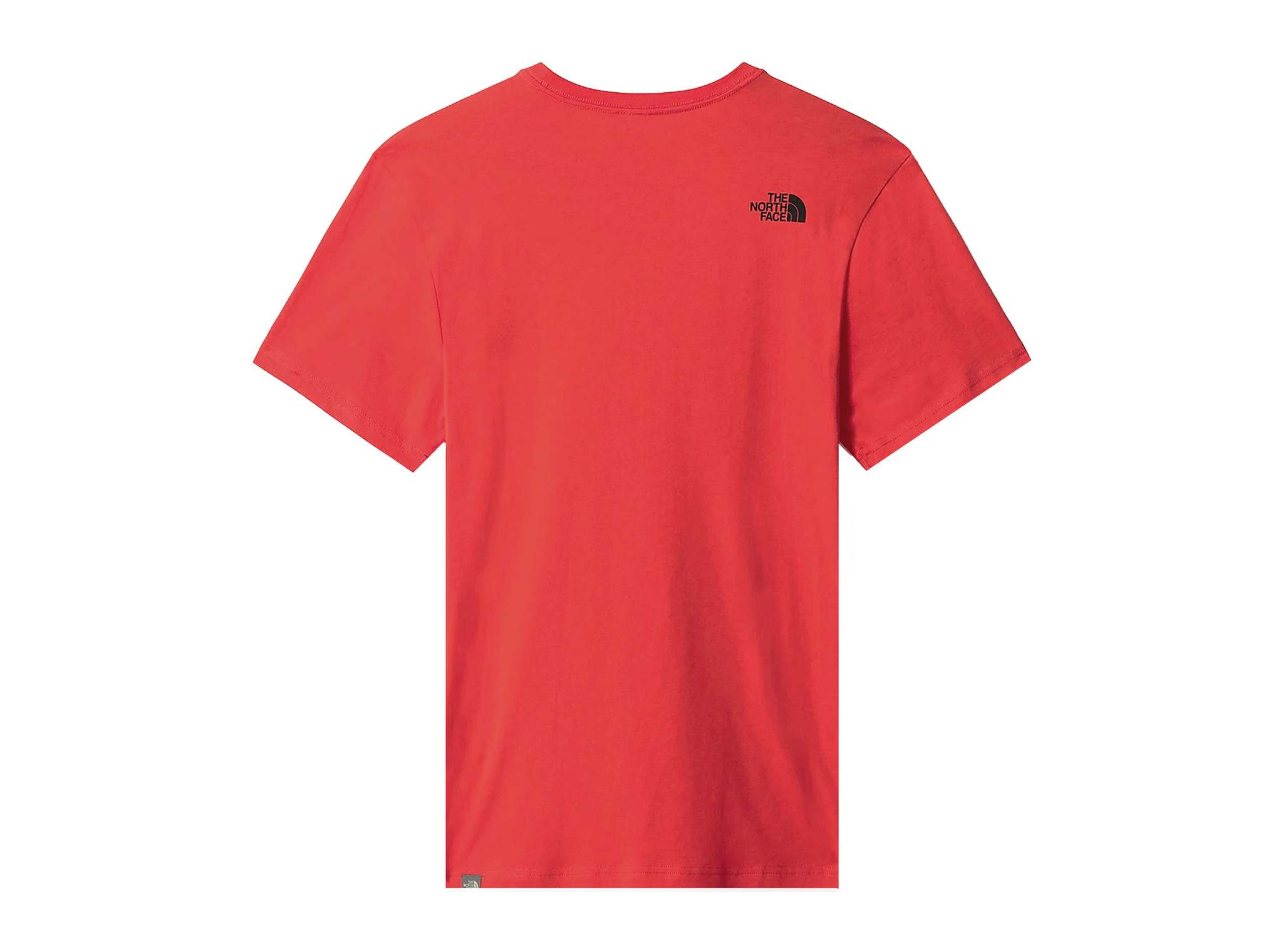 north face red shirt