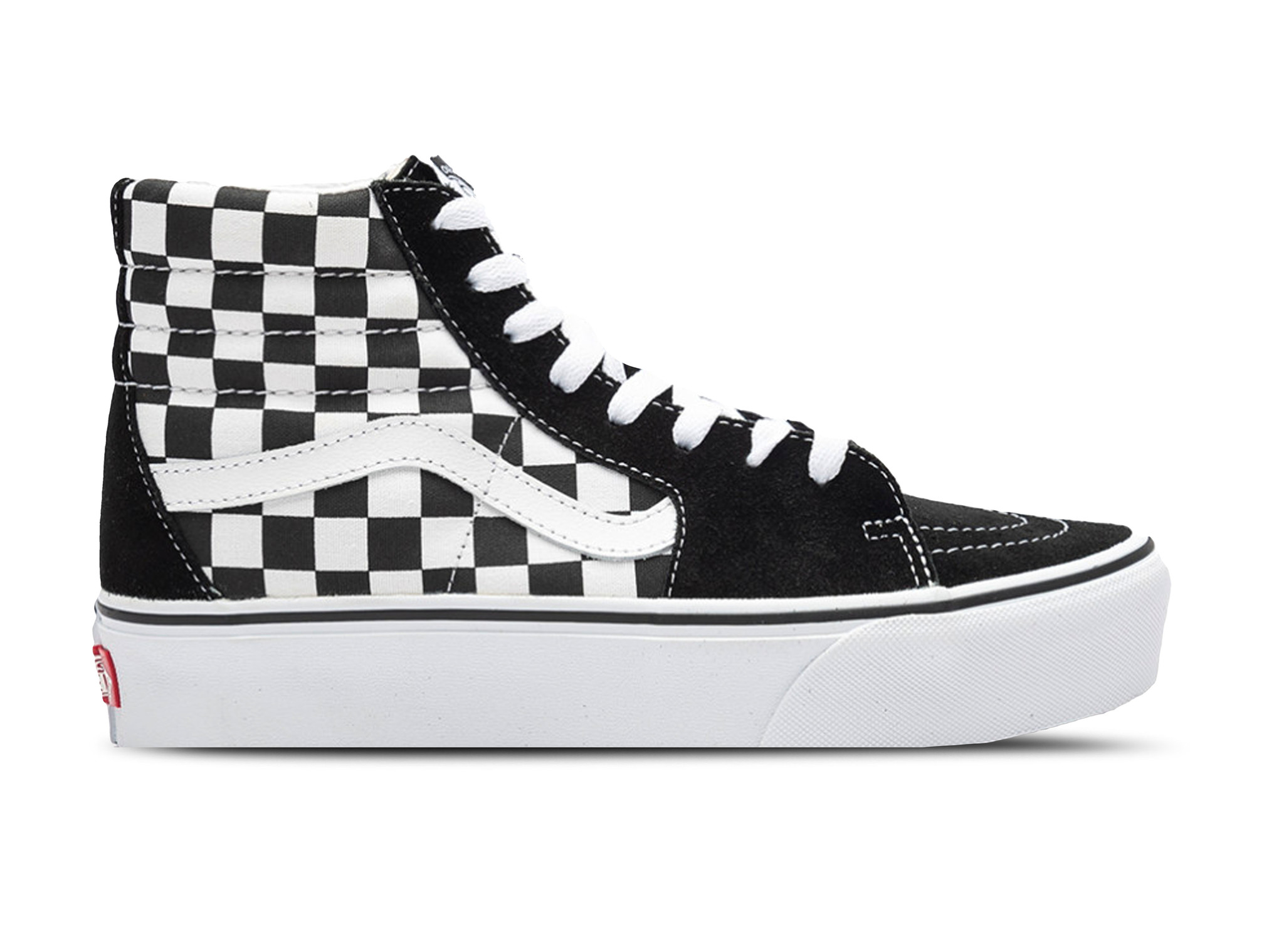 Vans Sk8 Hi Platform Checkerboard True 