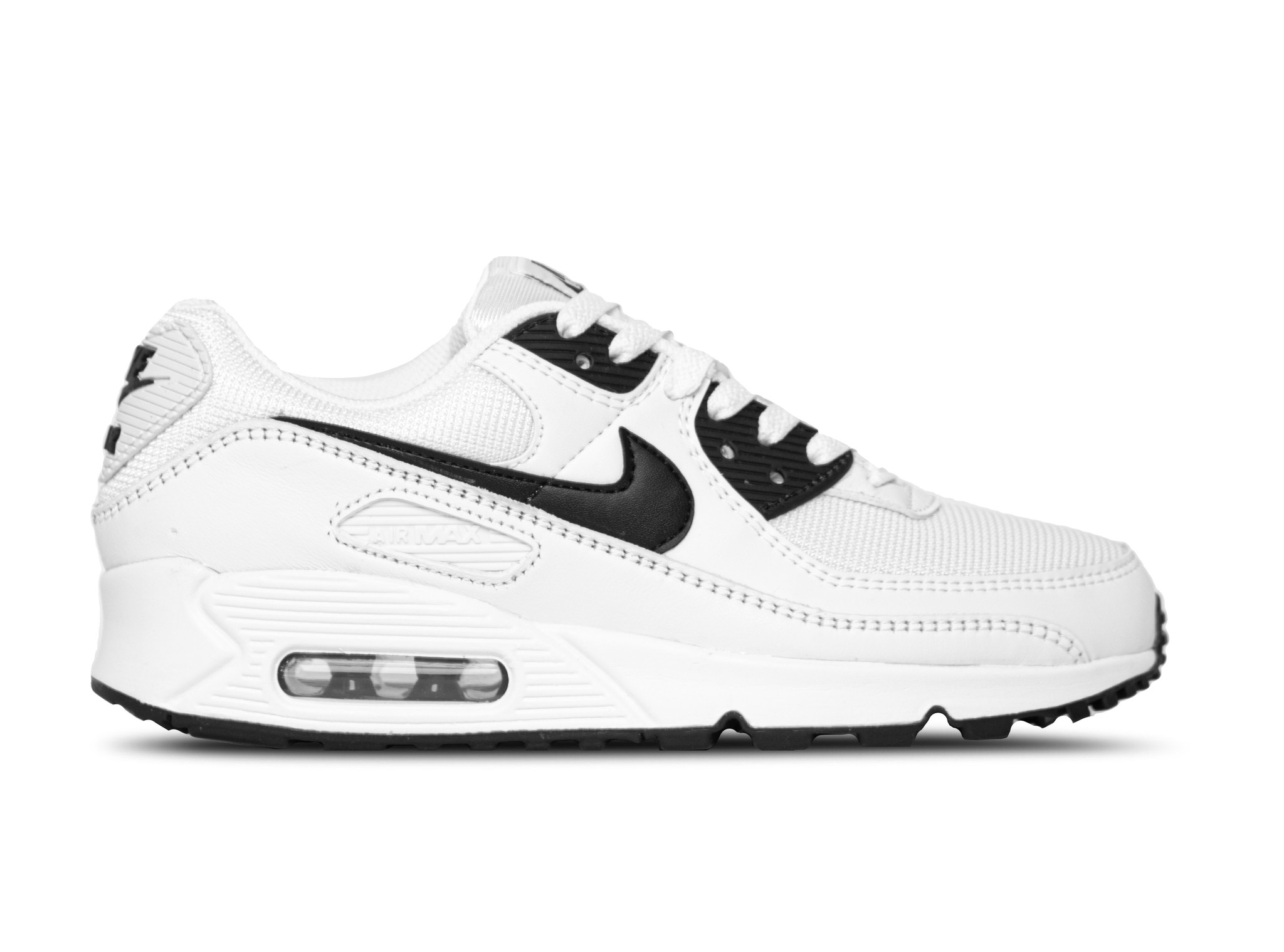 airmax 90 white black