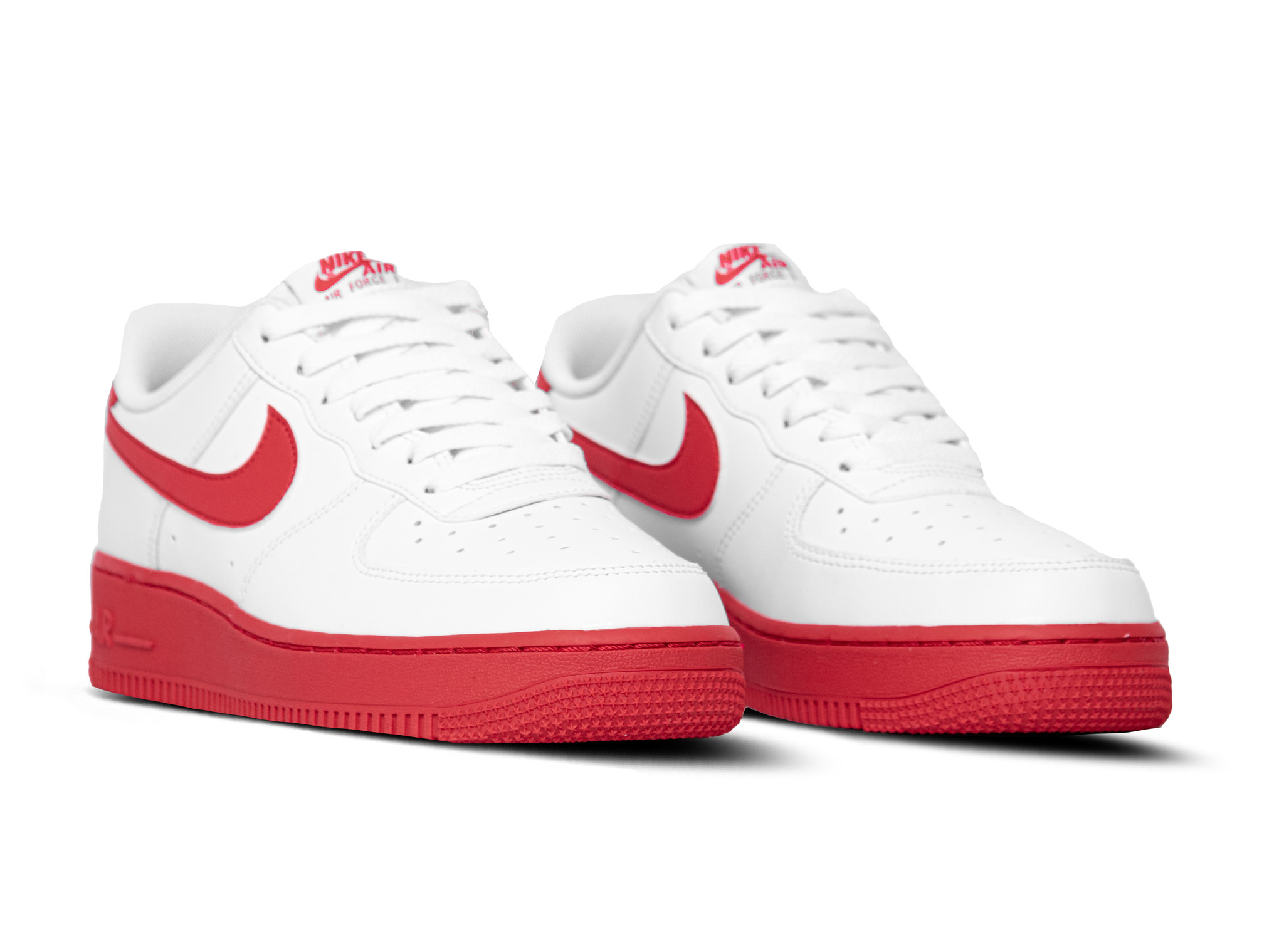 nike air force 1 07 white university red