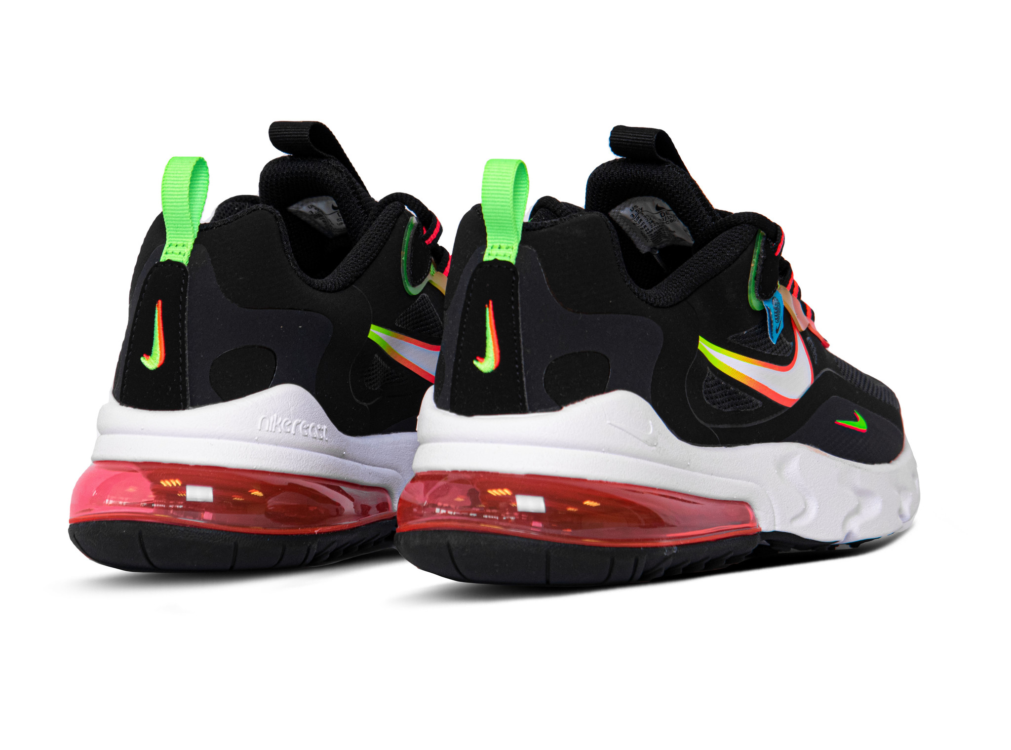 nike react 270 black green