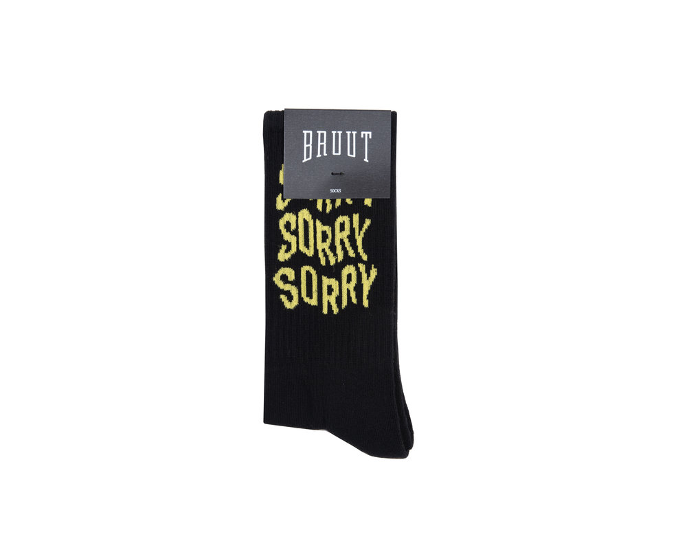 Bruut Sorry Sock Black BT012