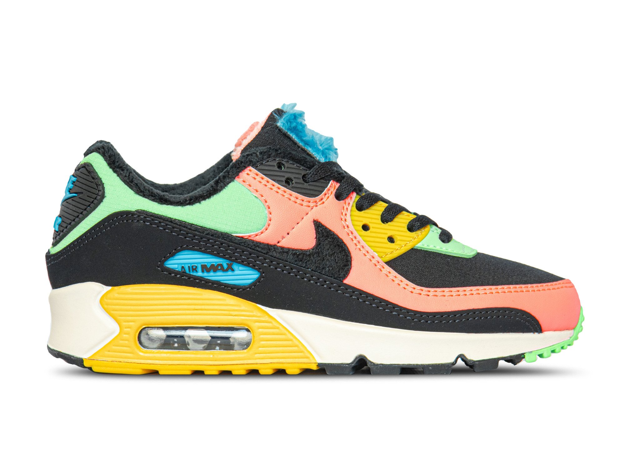 nike air max 90 pink black