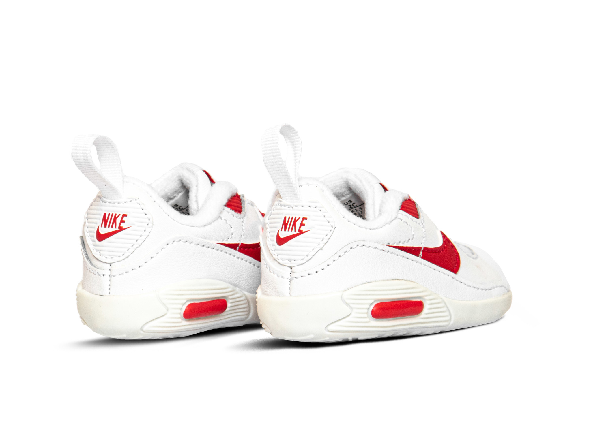 Nike Max 90 Crib White Hyper Red CI0424 105 | Bruut Online Shop - Bruut