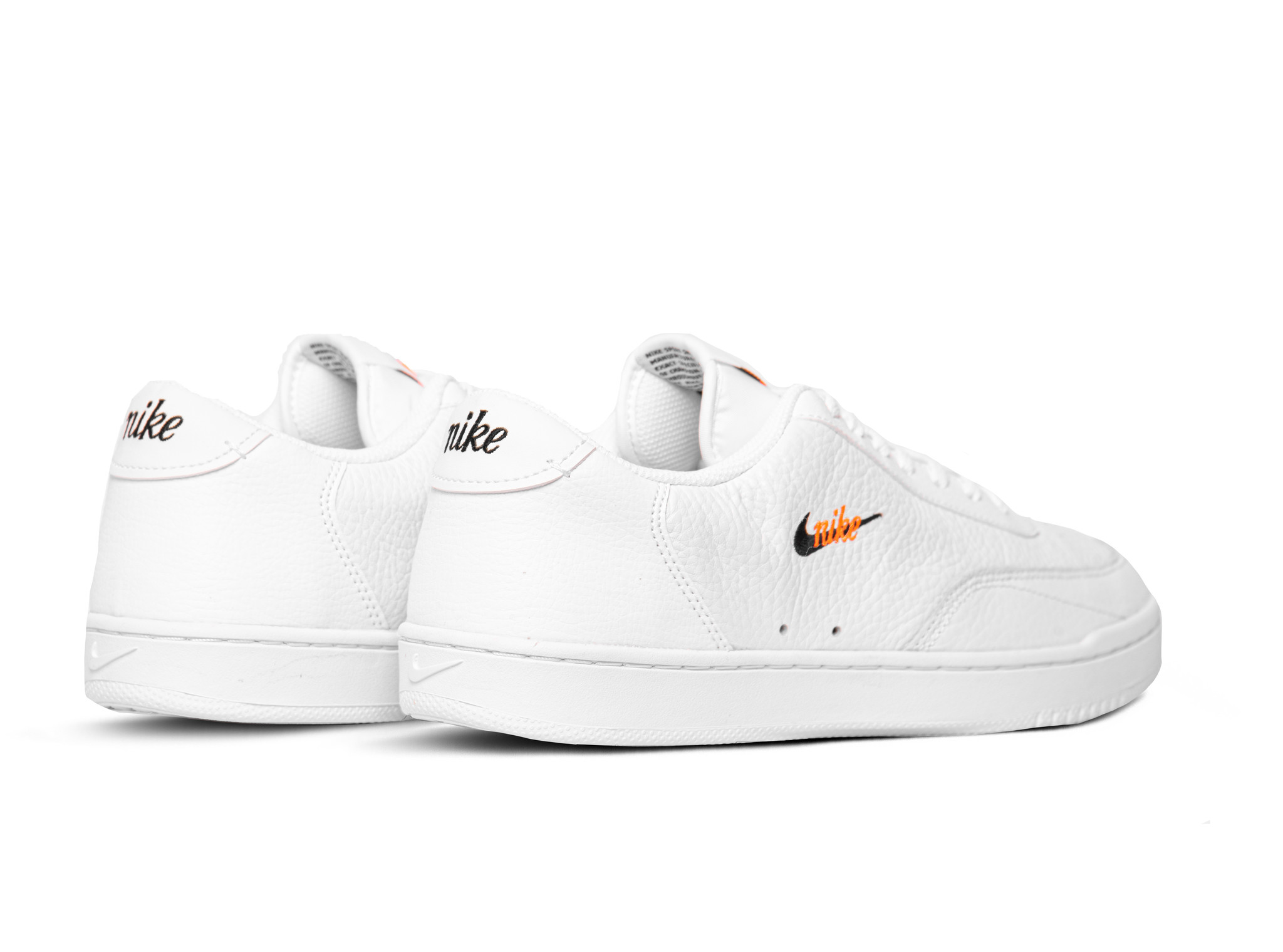 Nike Court Vintage Premium White Black Total Orange CT1726 100 | Bruut -  Bruut Sneakers \u0026 Clothing Store