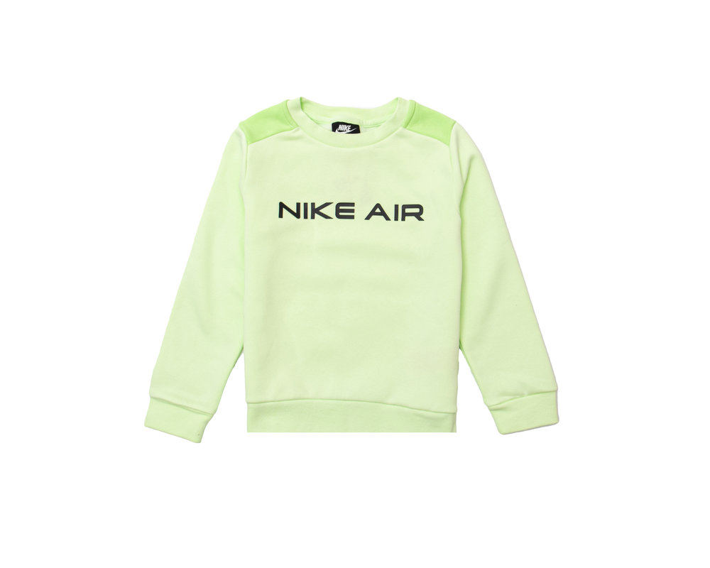 Nike Air Sweater GS LT Liquid Lime Key Lime Black DA0703 383