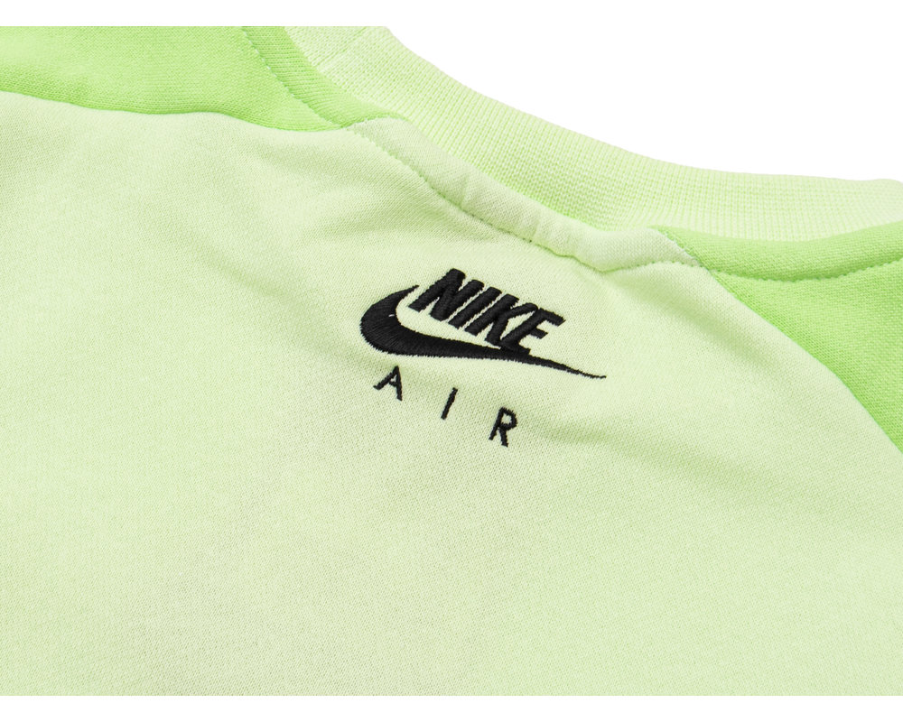 Nike Air Sweater GS LT Liquid Lime Key Lime Black DA0703 383