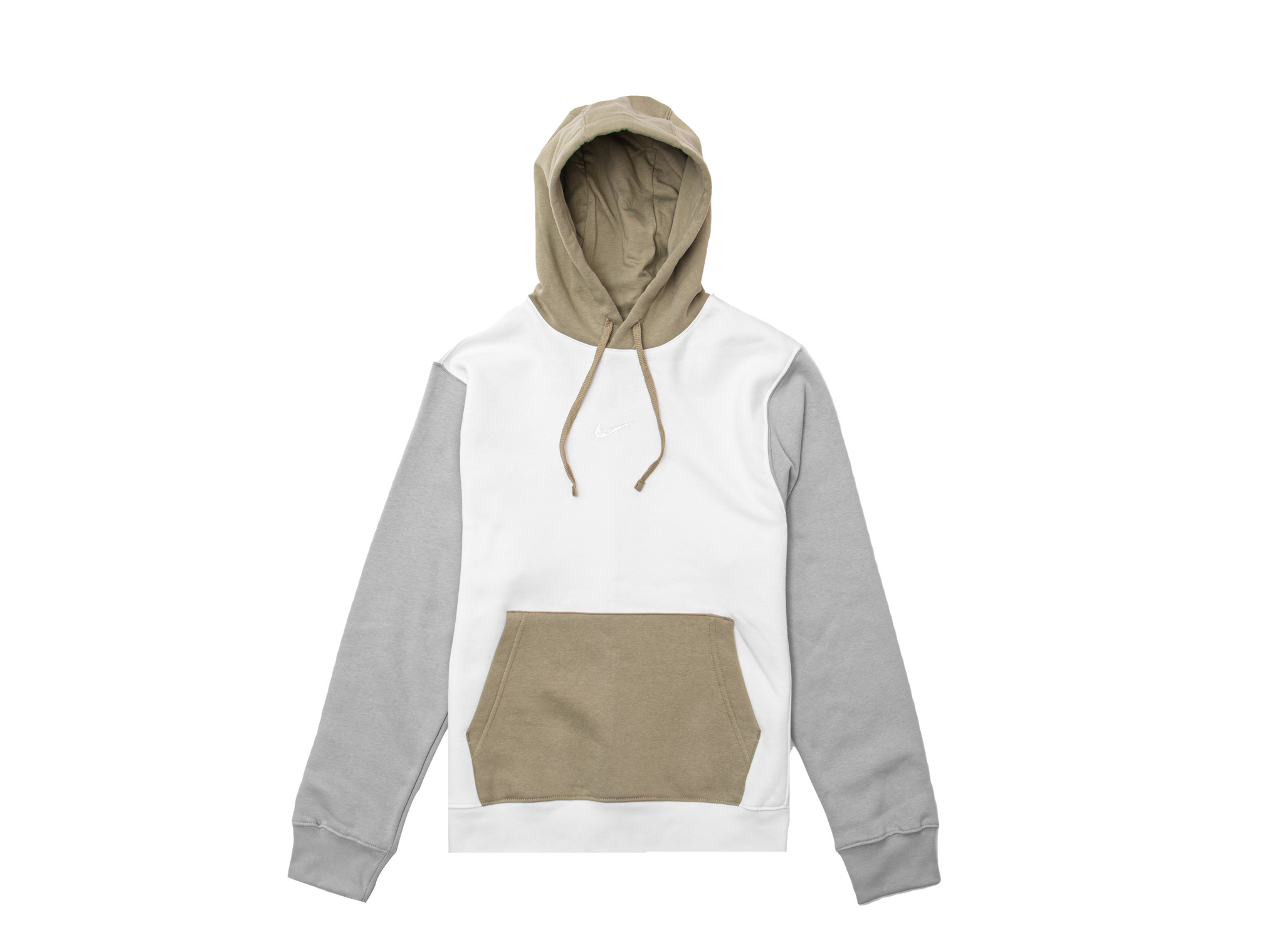 nike basic hoodie grey