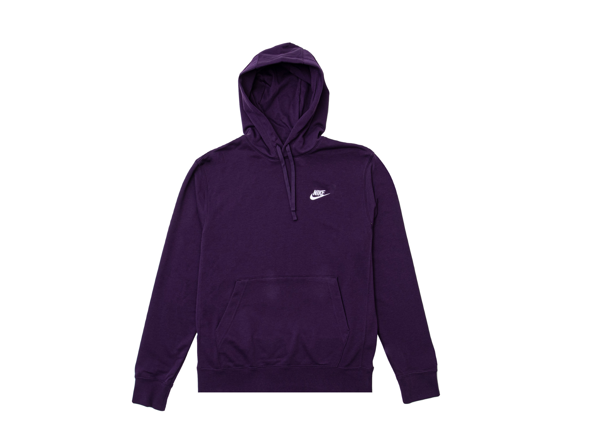 white and purple nike hoodie