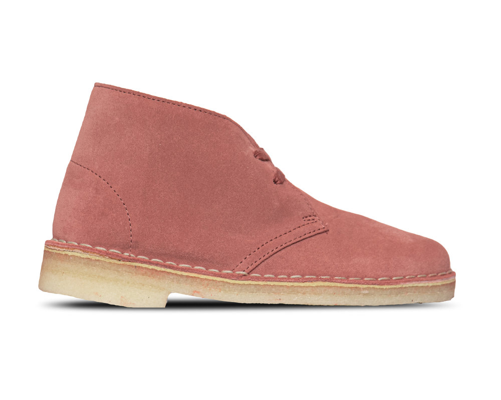 Clarks Originals Desert Boot Dark Blush Suede 2615668