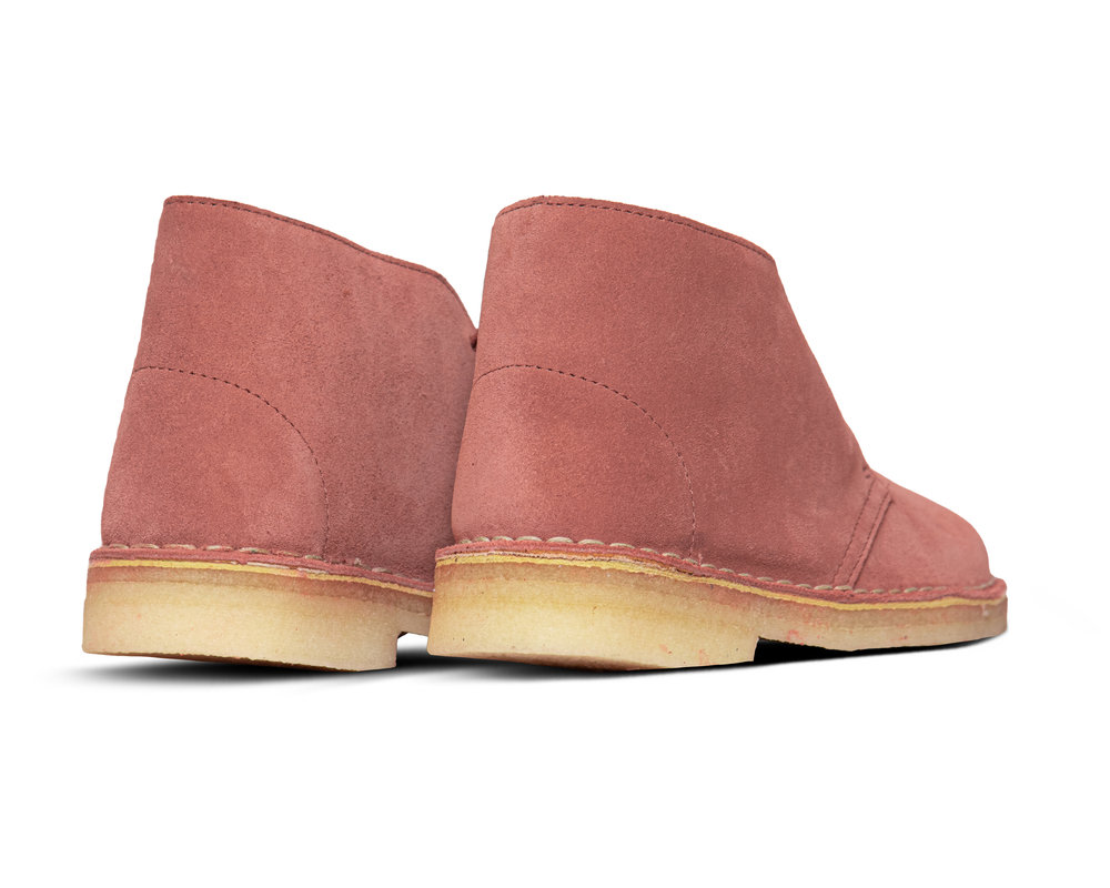 Clarks Originals Desert Boot Dark Blush Suede 2615668