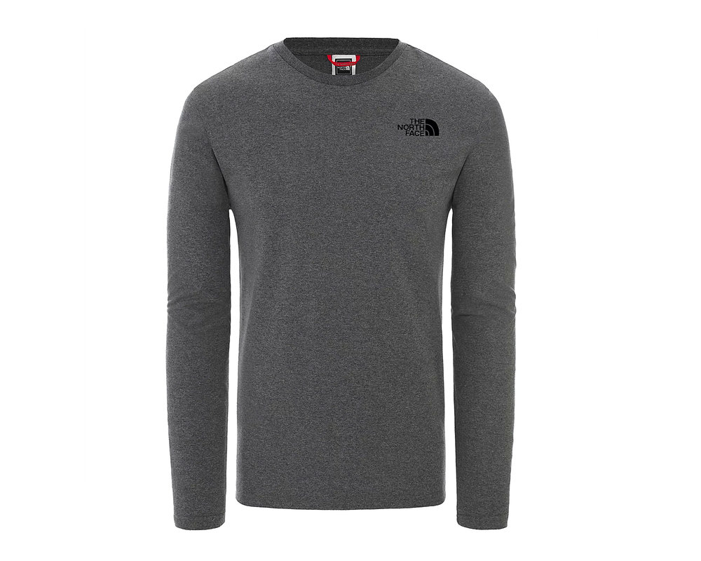 The North Face Longsleeve Easy Tee TNF Medium Grey Heather NF0A2TX1DYY1