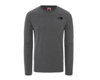 The North Face Longsleeve Easy Tee TNF Medium Grey Heather NF0A2TX1DYY1