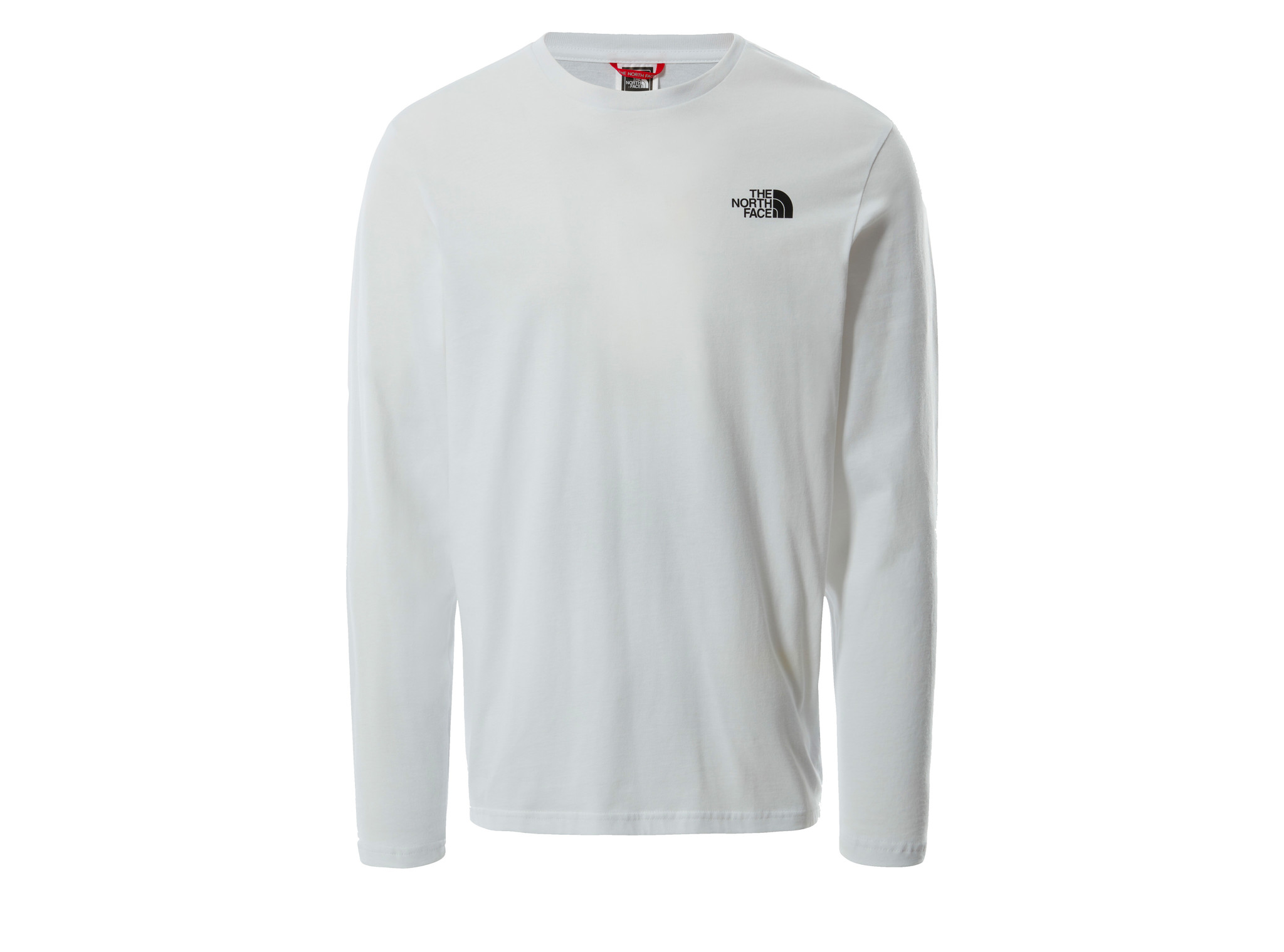 north face long sleeve white